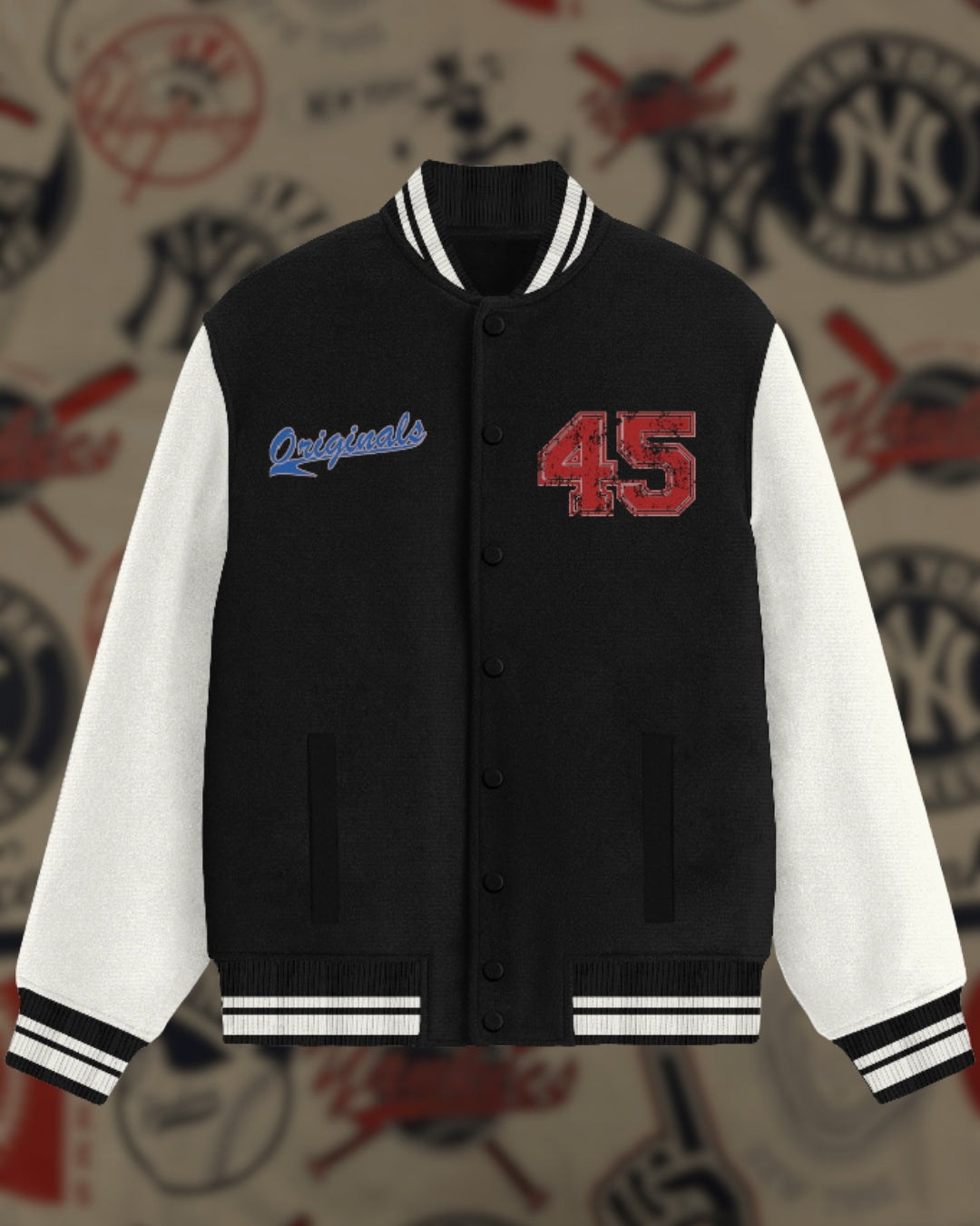 Gains Concept Originals 45 Unisex Varsity Jacket
