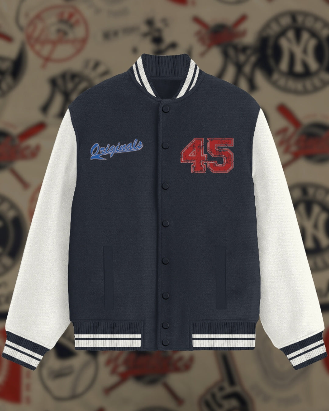 Gains Concept Originals 45 Unisex Varsity Jacket