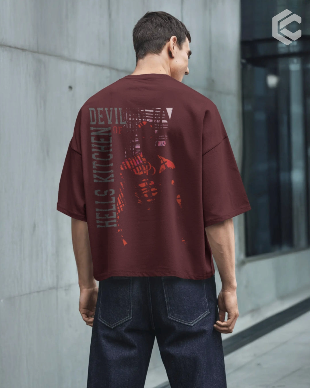 Devil of Hells Kitchen Unisex Premium Oversized T-Shirt