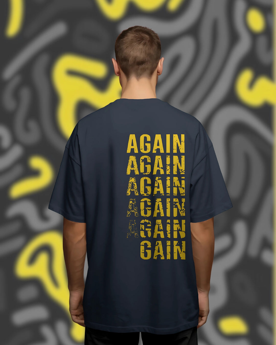 Do it again darks Unisex Premium Oversized T-Shirt
