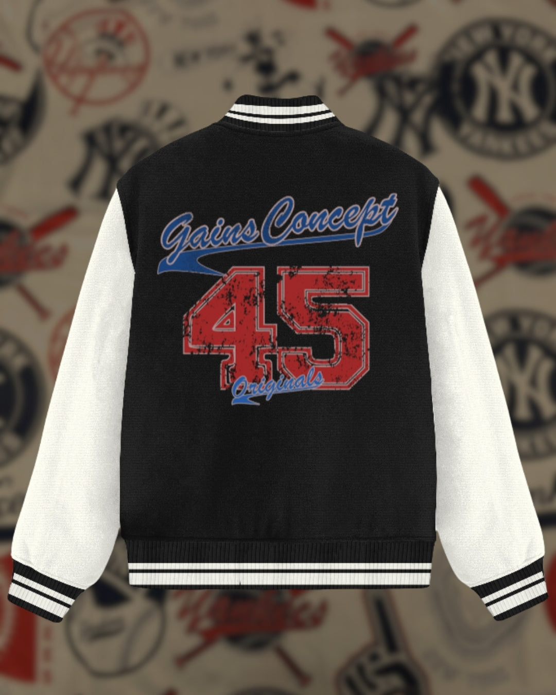 Gains Concept Originals 45 Unisex Varsity Jacket