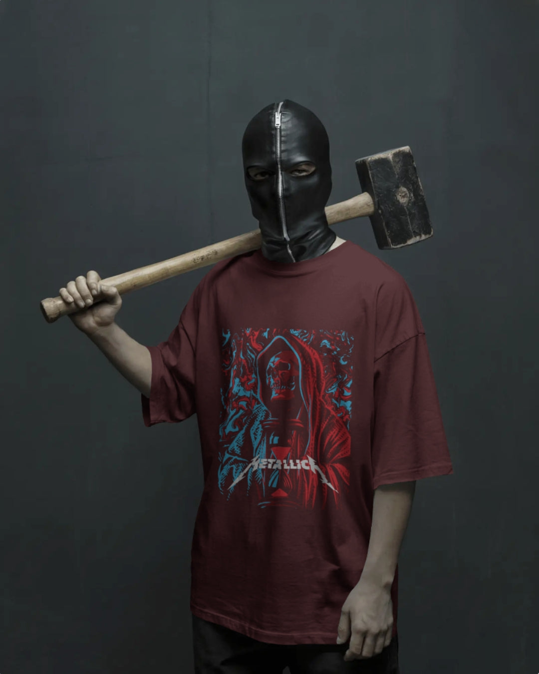 Metallica Vol-4 Unisex Premium Oversized T-Shirt